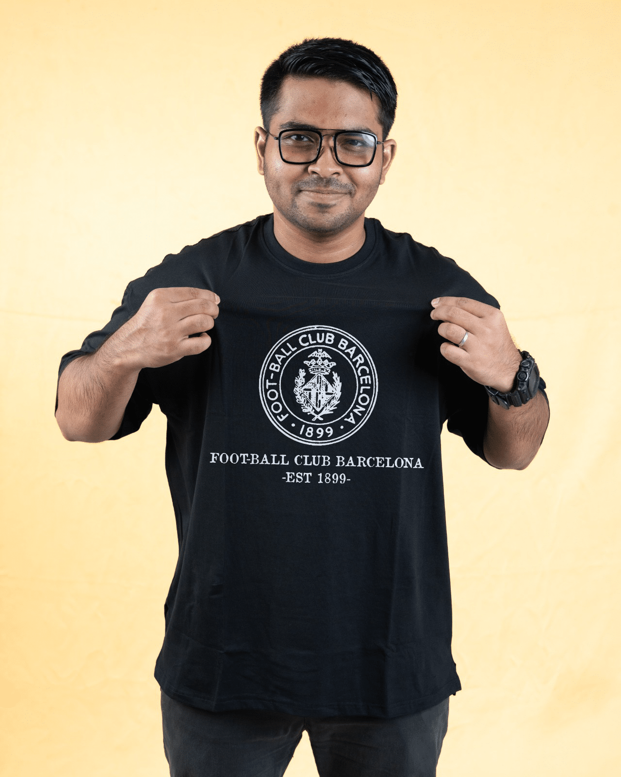 Tiki Taka Official Merchandise Printed Oversized Drop Shoulder T-Shirts for Men | Comfortable Cotton Fabric | Mad Koffee Fashion Show your passion for the game with our Tiki Taka official merchandise printed oversized drop shoulder t-shirts. Made from soft, breathable cotton fabric, these tees feature exclusive Tiki Taka designs, perfect for true football enthusiasts who love the beautiful game.