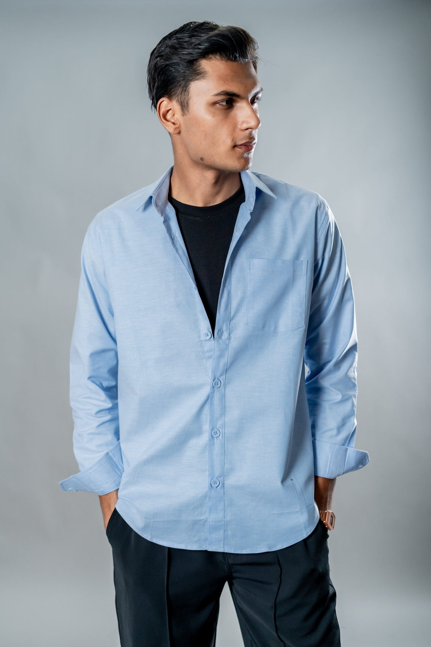 Button-Down Oxford Shirt – Ocean Breeze