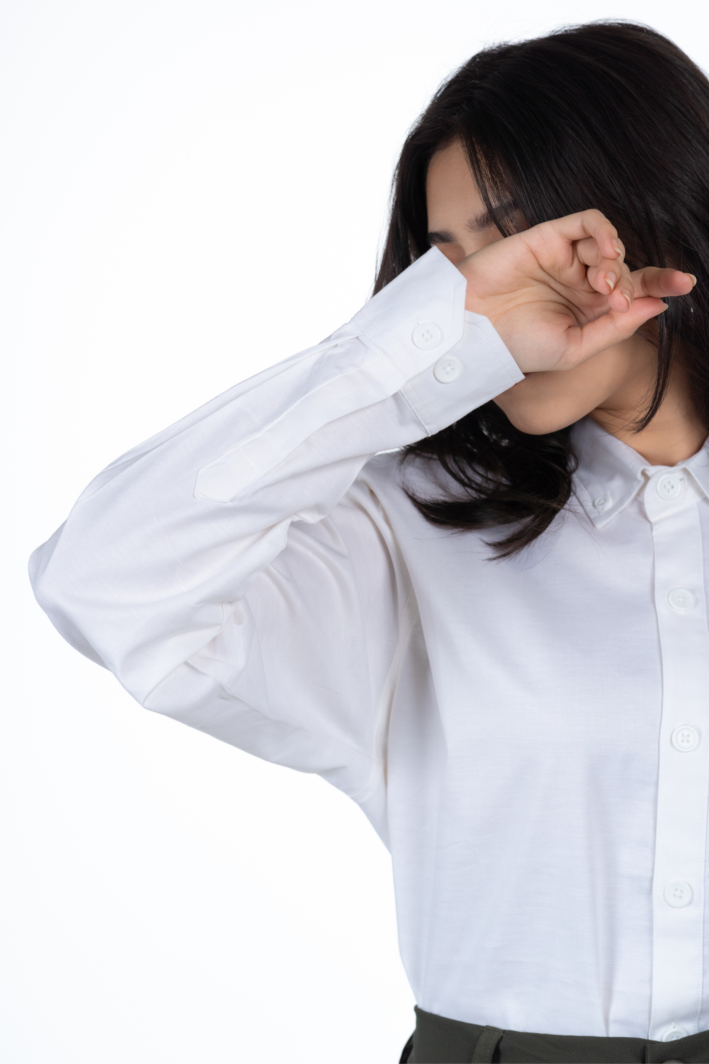 Button-Down Oxford Shirt – Storm White