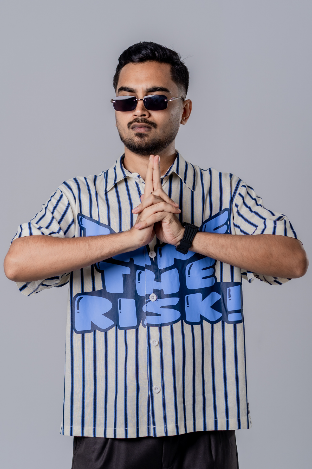 Remi Cotton Striped Shirt – Take The Risk