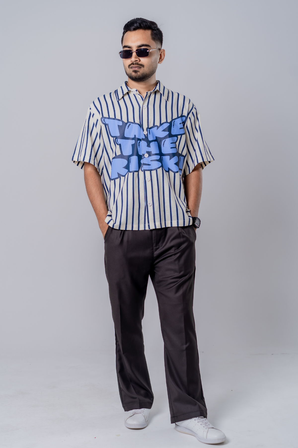 Remi Cotton Striped Shirt – Take The Risk