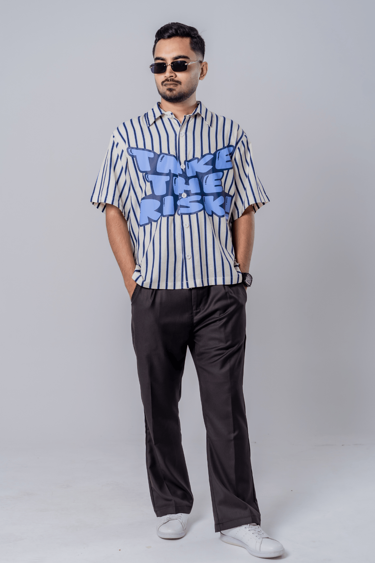 Mad Koffee Remi Cotton Striped Shirt – Take The Risk