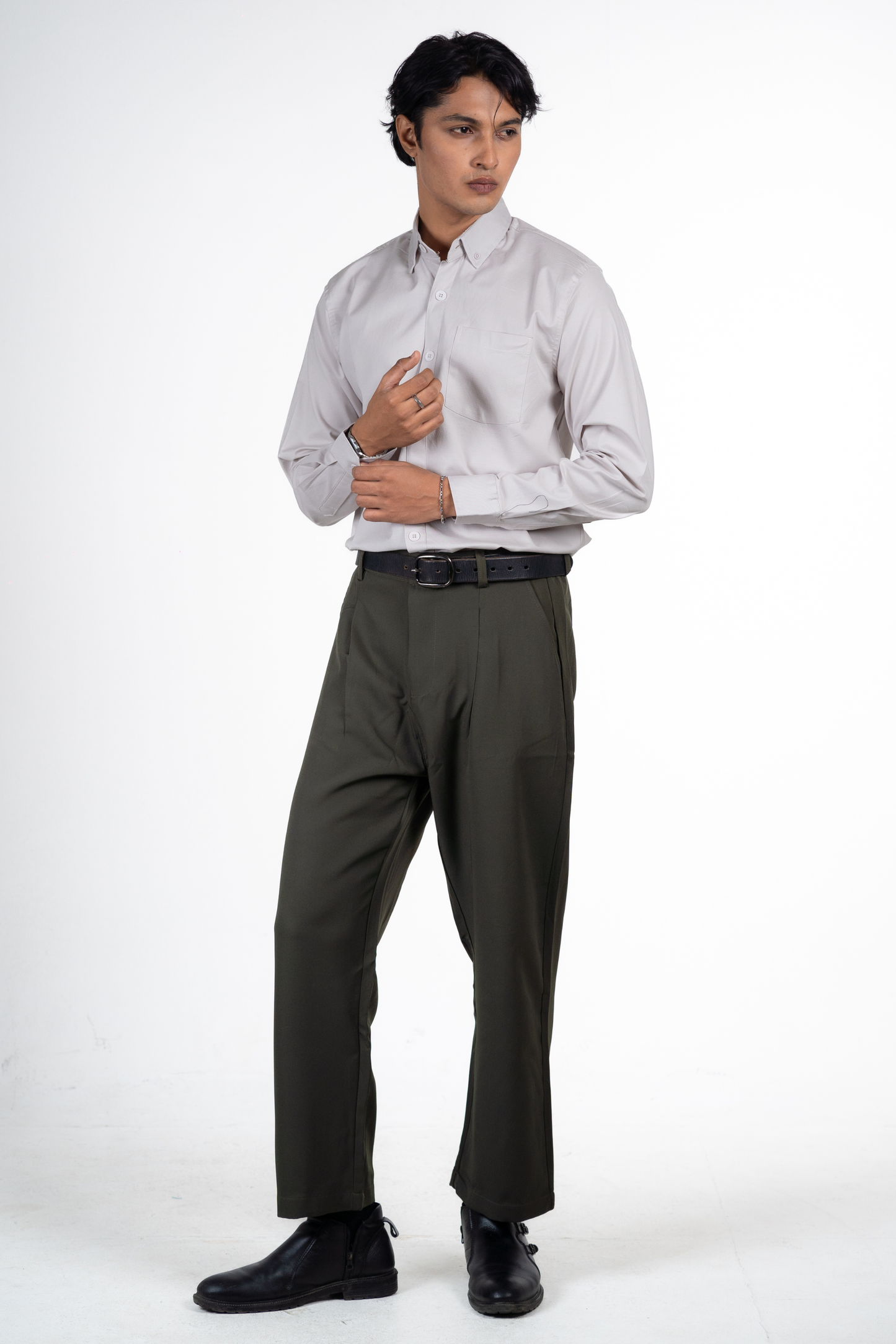 Button-Down Oxford Shirt – Vanilla Cream