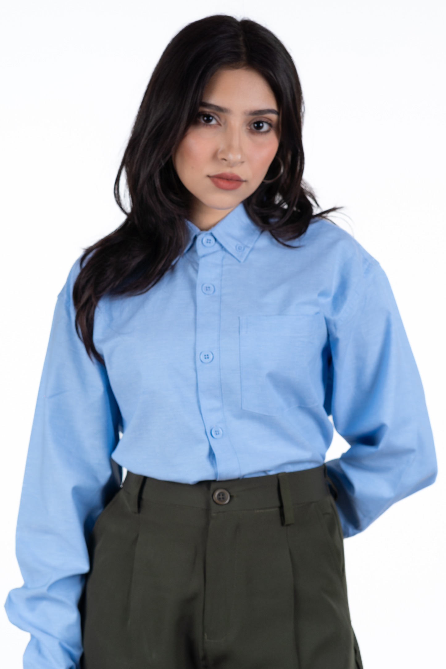 Button-Down Oxford Shirt – Ocean Breeze
