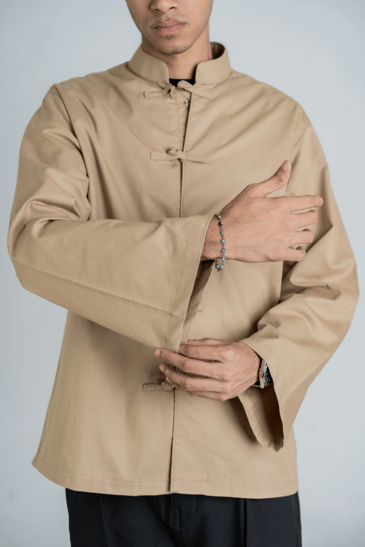 Elevate Shacket – Beige