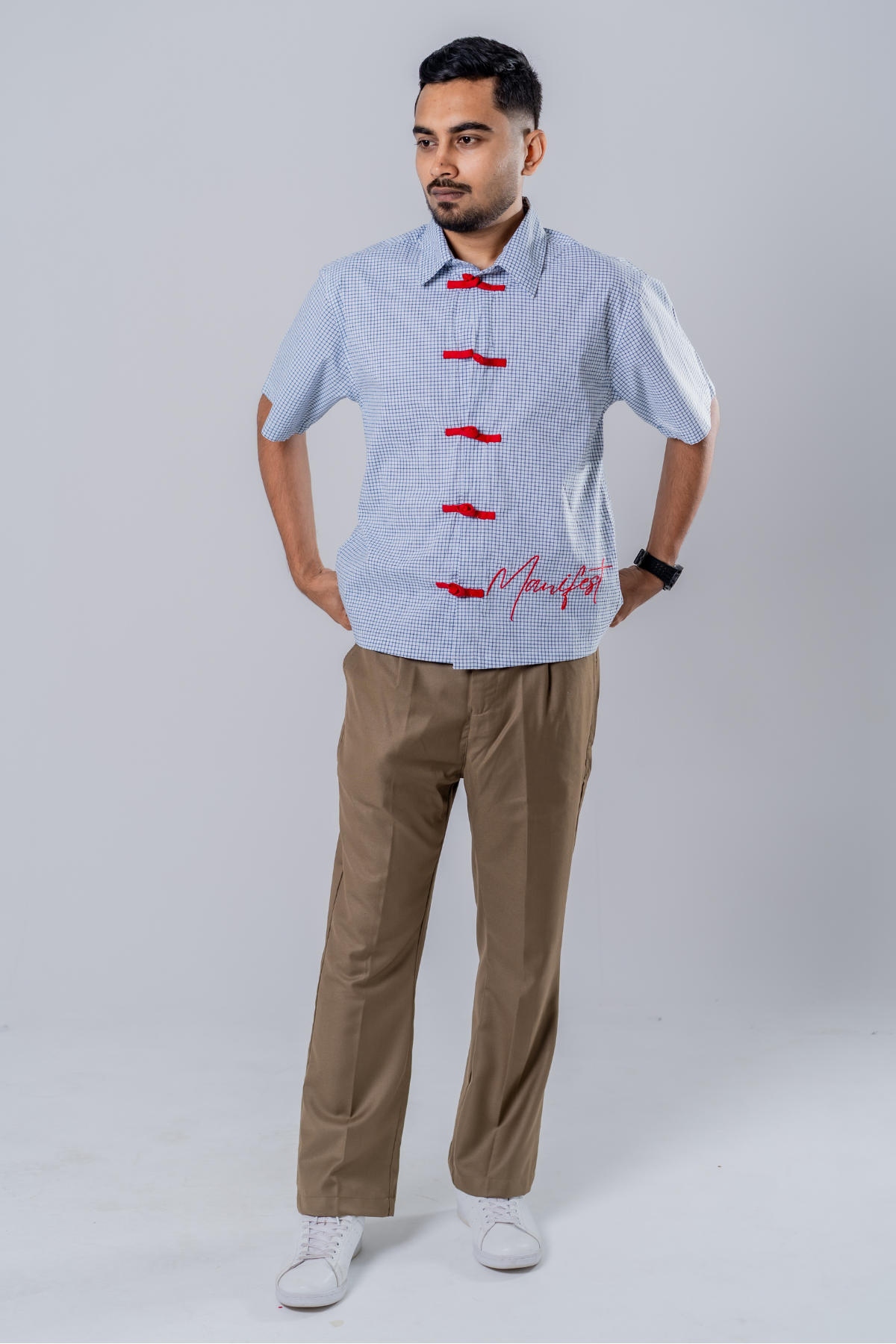 Manifest Frog-Button Shirt