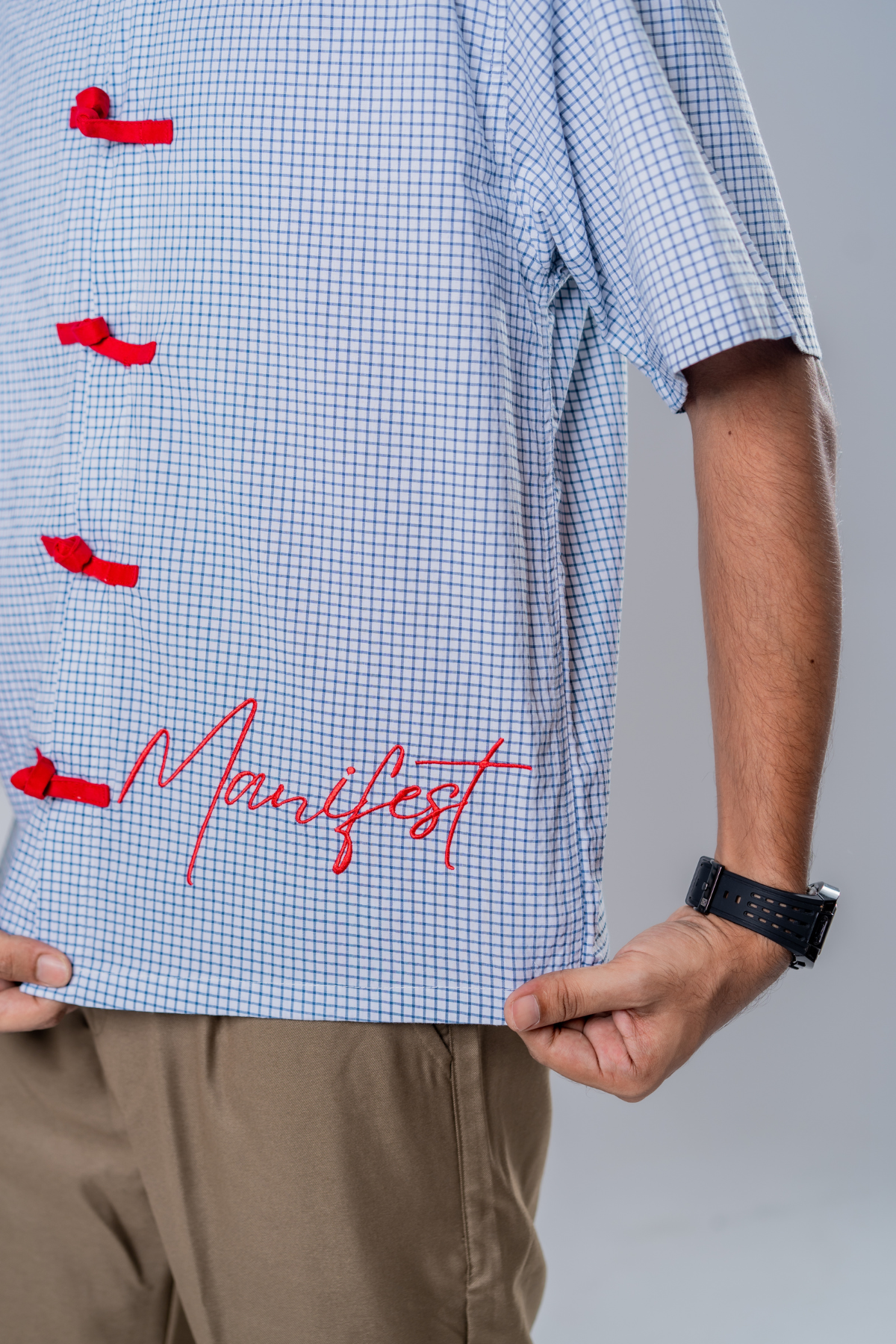 Manifest Frog-Button Shirt