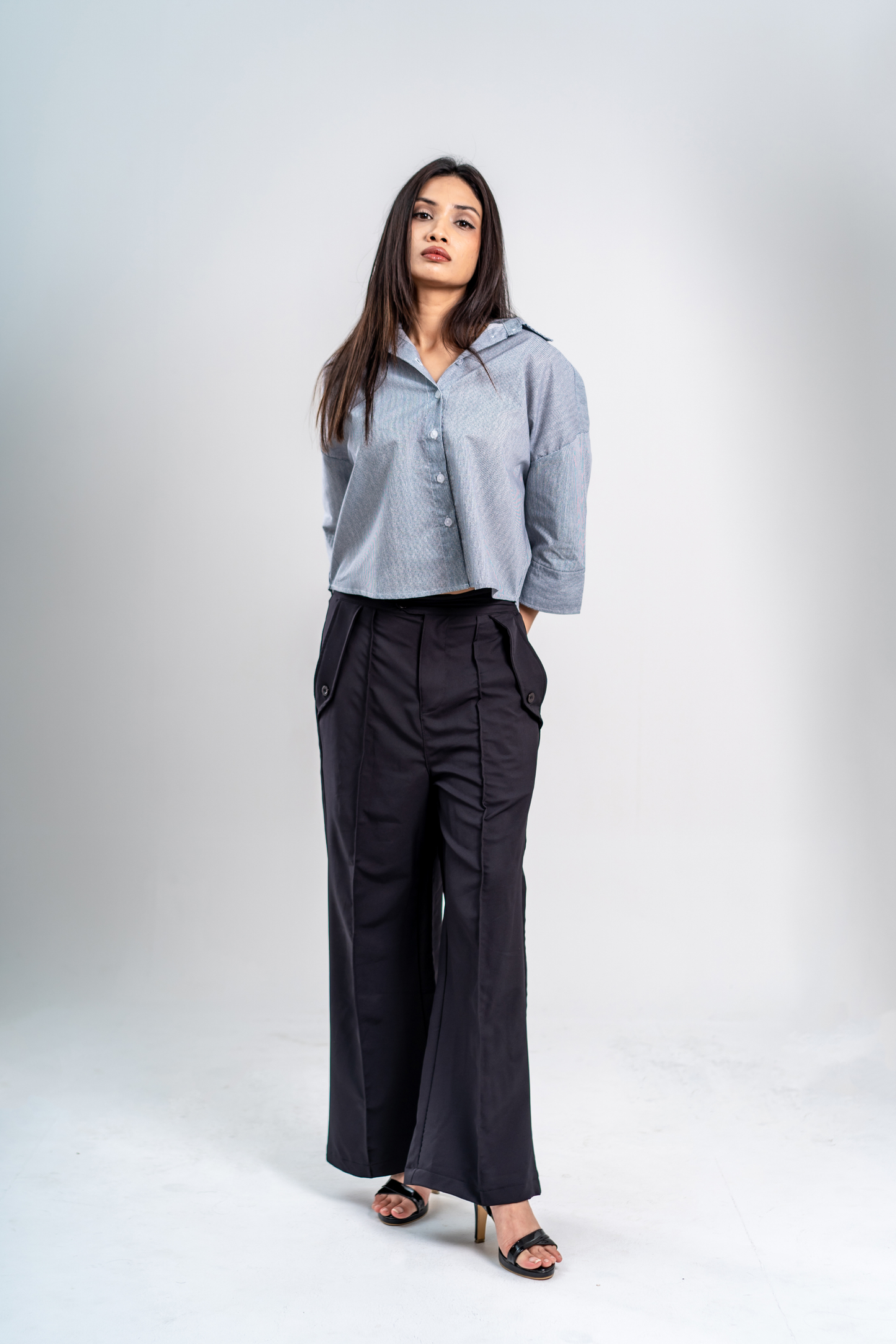 Quarter Sleeve Striped Shirt – Always Late