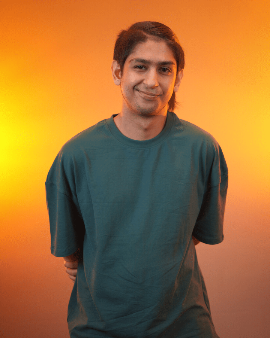 Solid Dark Green Oversized Drop Shoulder T-Shirt for Men | Comfortable Cotton Fabric | Mad Koffee Fashion