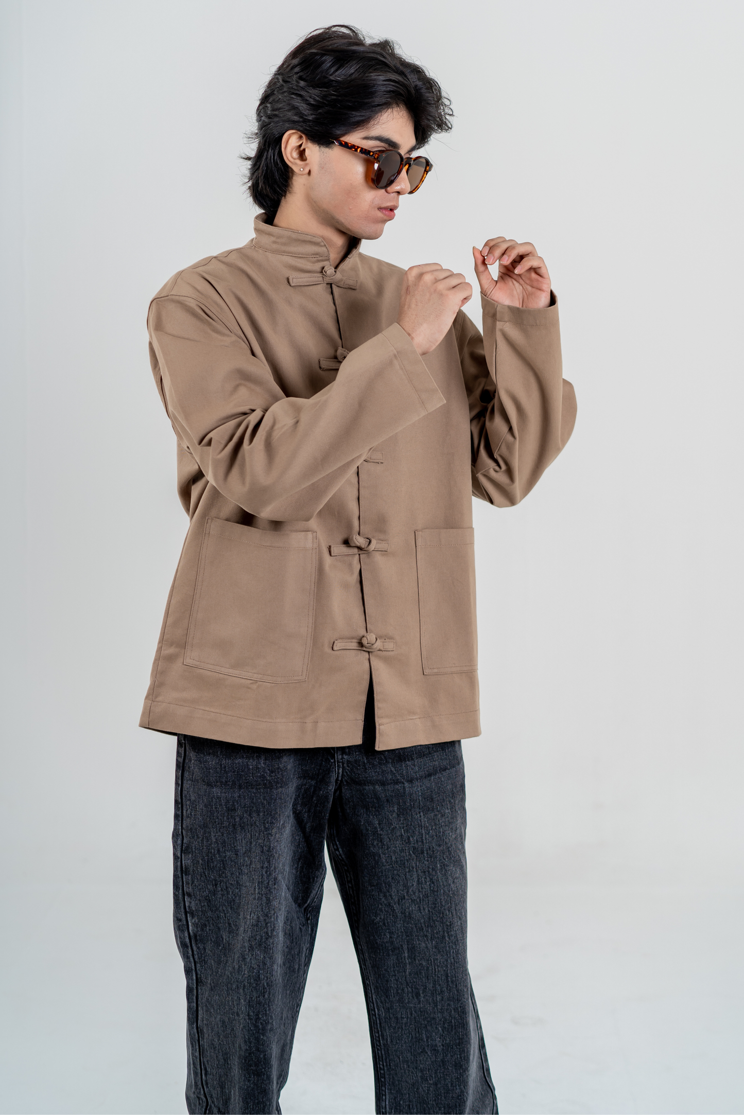 Elevate Shacket – Mocha