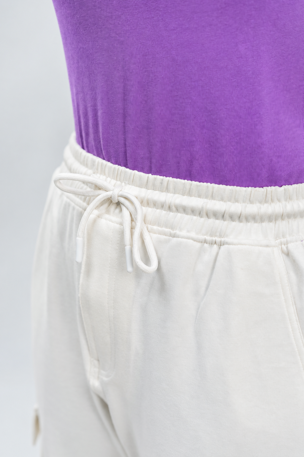 Mad Koffee 4 Way Stretch 8 Pocket Baggies - Cloud White
