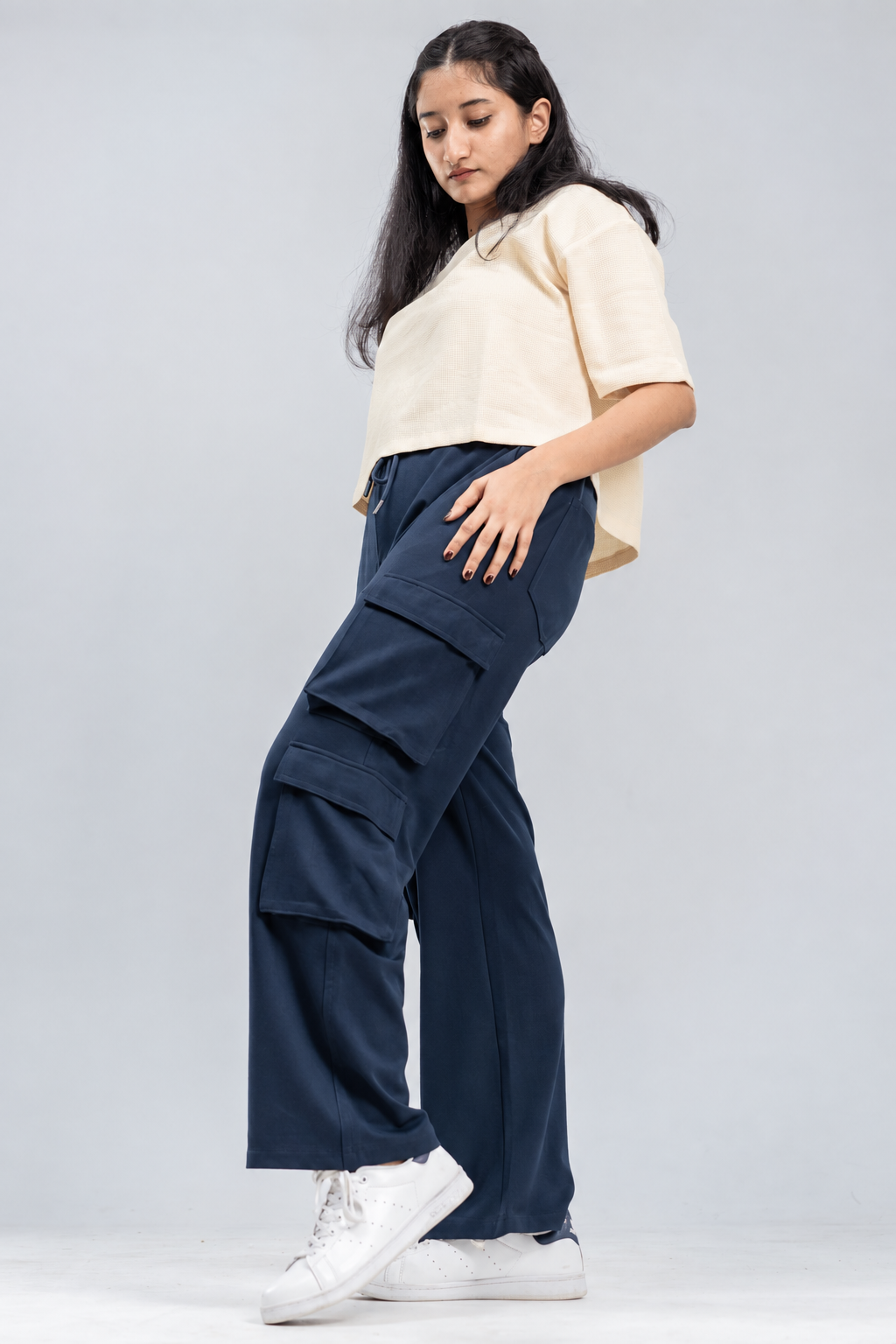 Mad Koffee 4 Way Stretch 8 Pocket Baggies - Midnight Navy