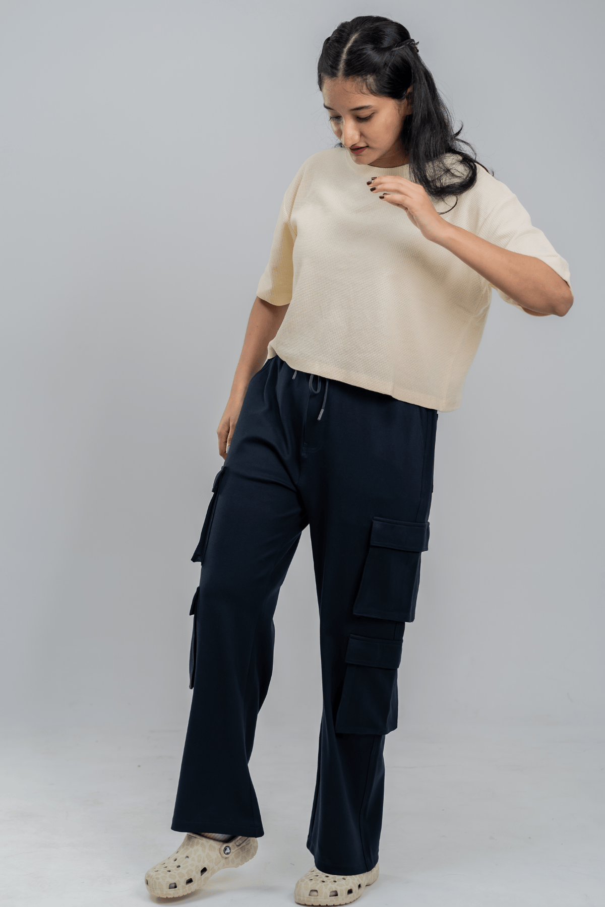 Mad Koffee 4 Way Stretch 8 Pocket Baggies - Midnight Navy