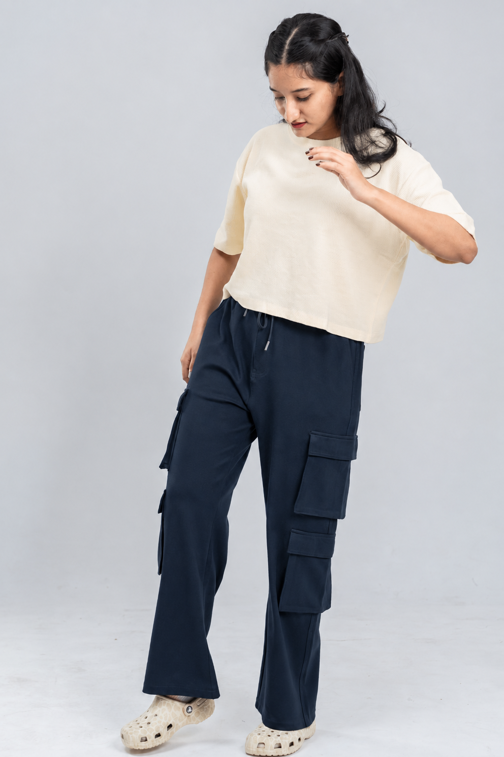 Mad Koffee 4 Way Stretch 8 Pocket Baggies - Midnight Navy