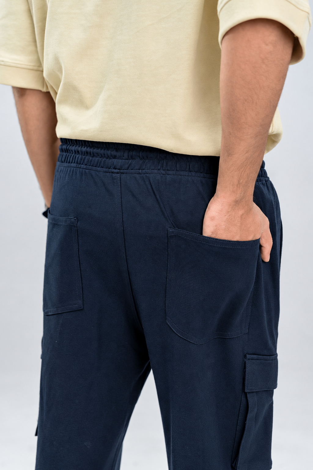 Mad Koffee 4 Way Stretch 8 Pocket Baggies - Midnight Navy