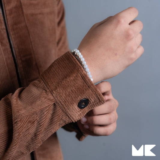 Cord Jacket- Dark Brown