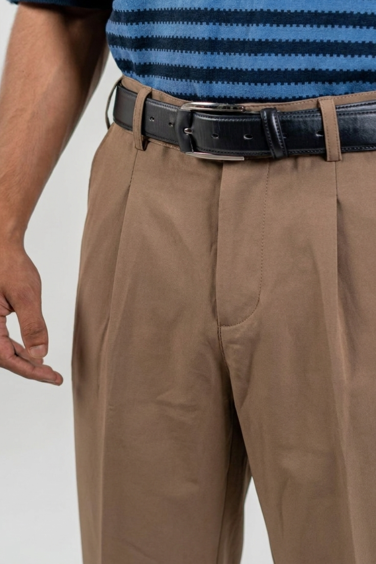Korean Pants - Taupe (Warm Khaki)