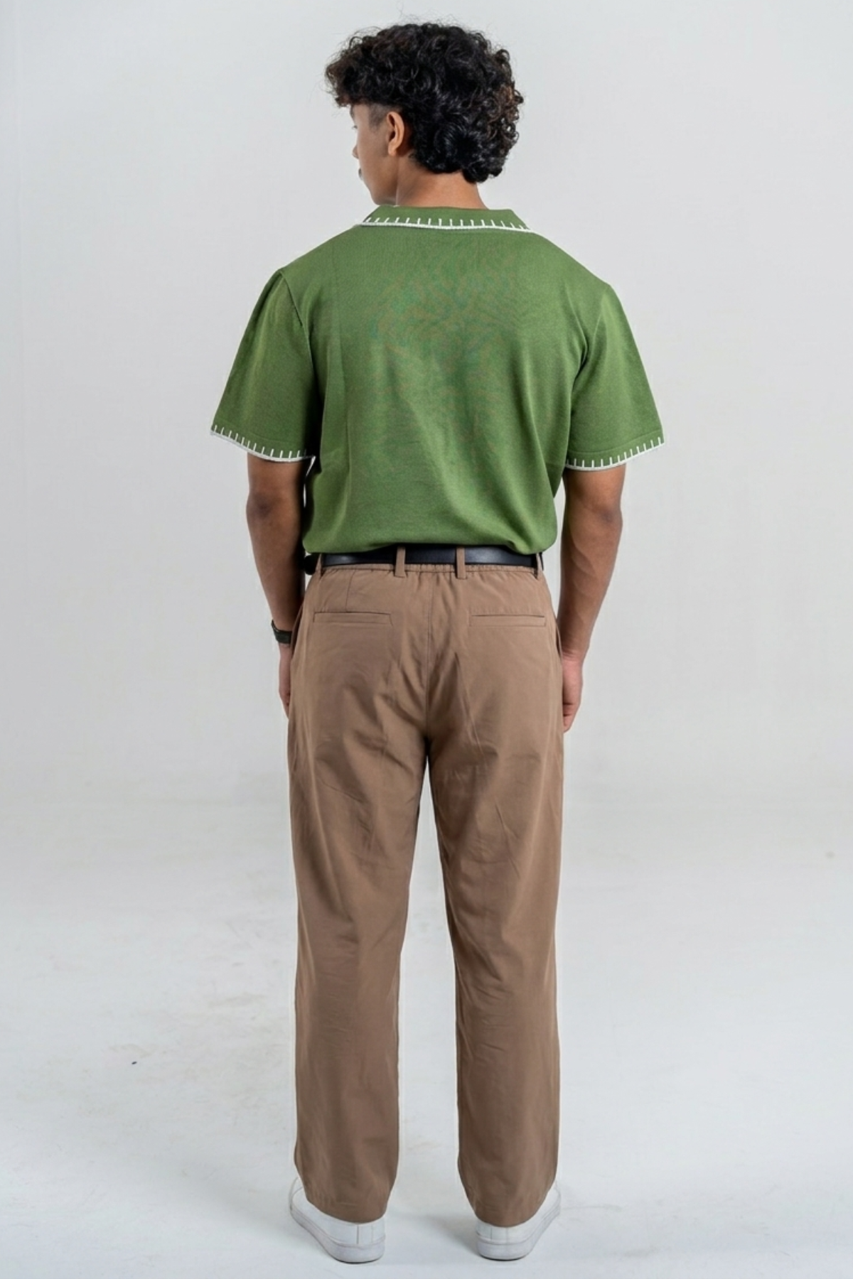 Korean Pants - Taupe (Warm Khaki)