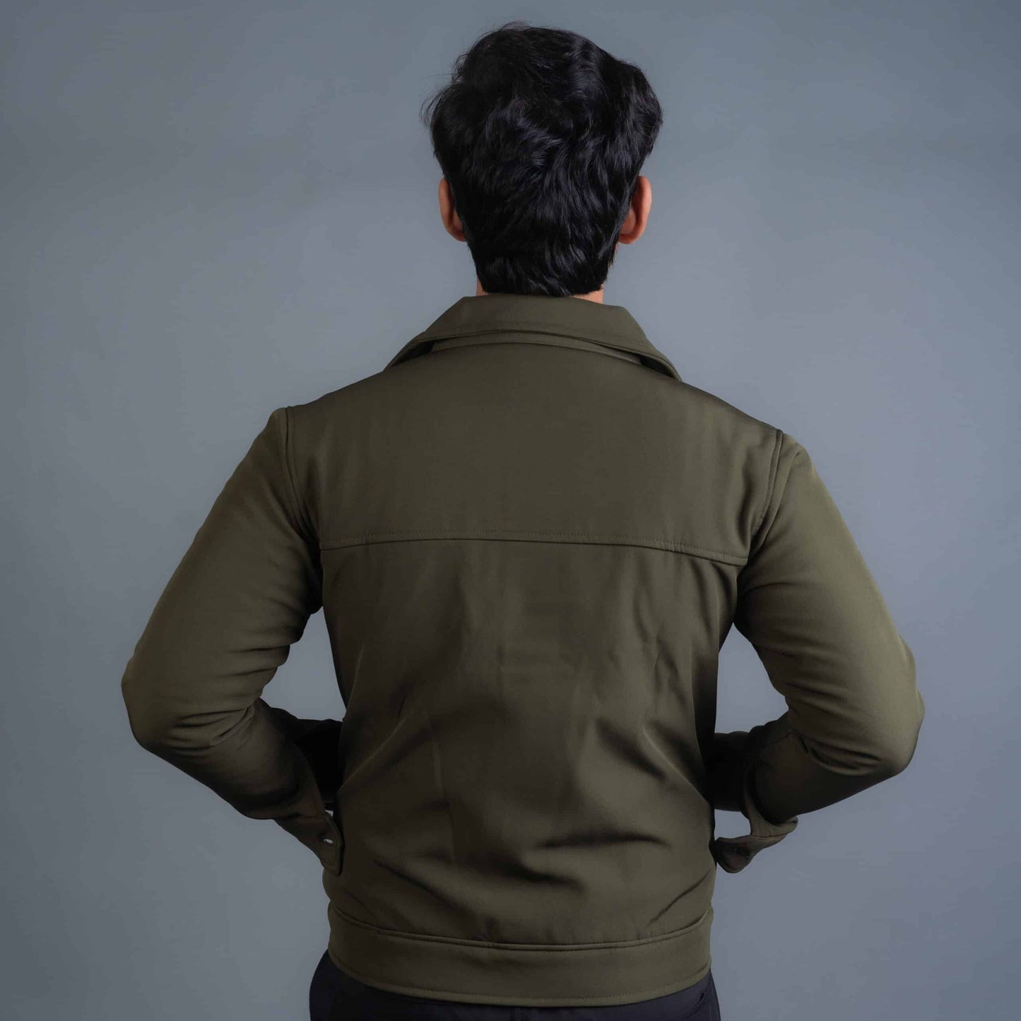 Bonded Jacket- Olive