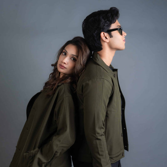 Bonded Jacket- Olive