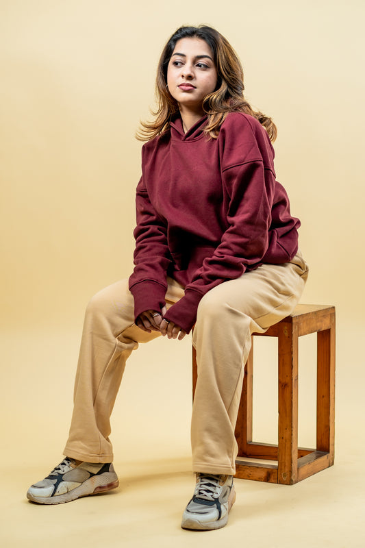 Relaxed Fit Sweatpants - Beige