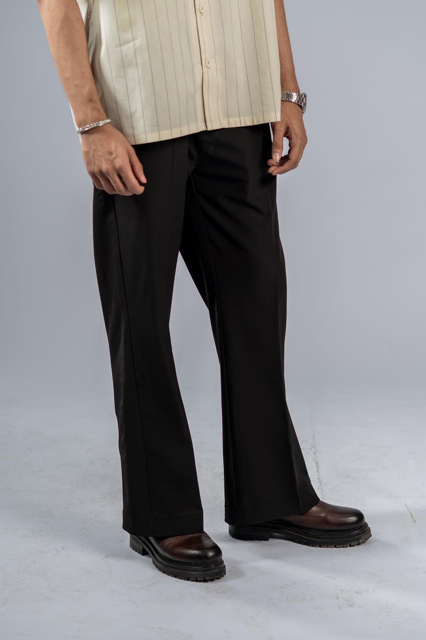 Bootcut Pajamas - Black