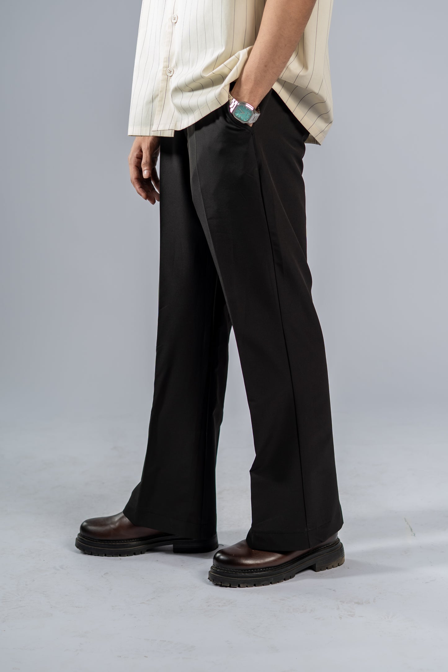 Bootcut Pajamas - Black