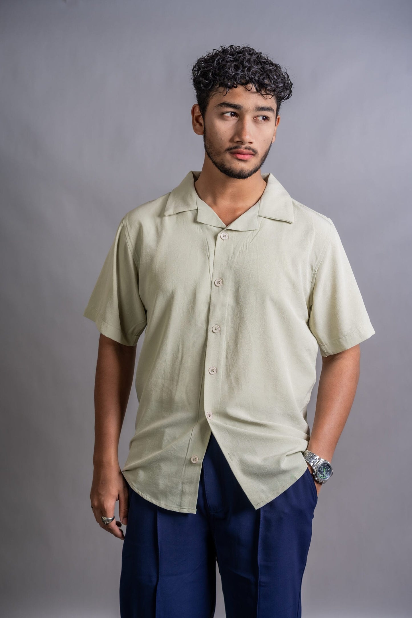 Mad Koffee Cuban Shirts No Iron Cuban – Spanish Olive