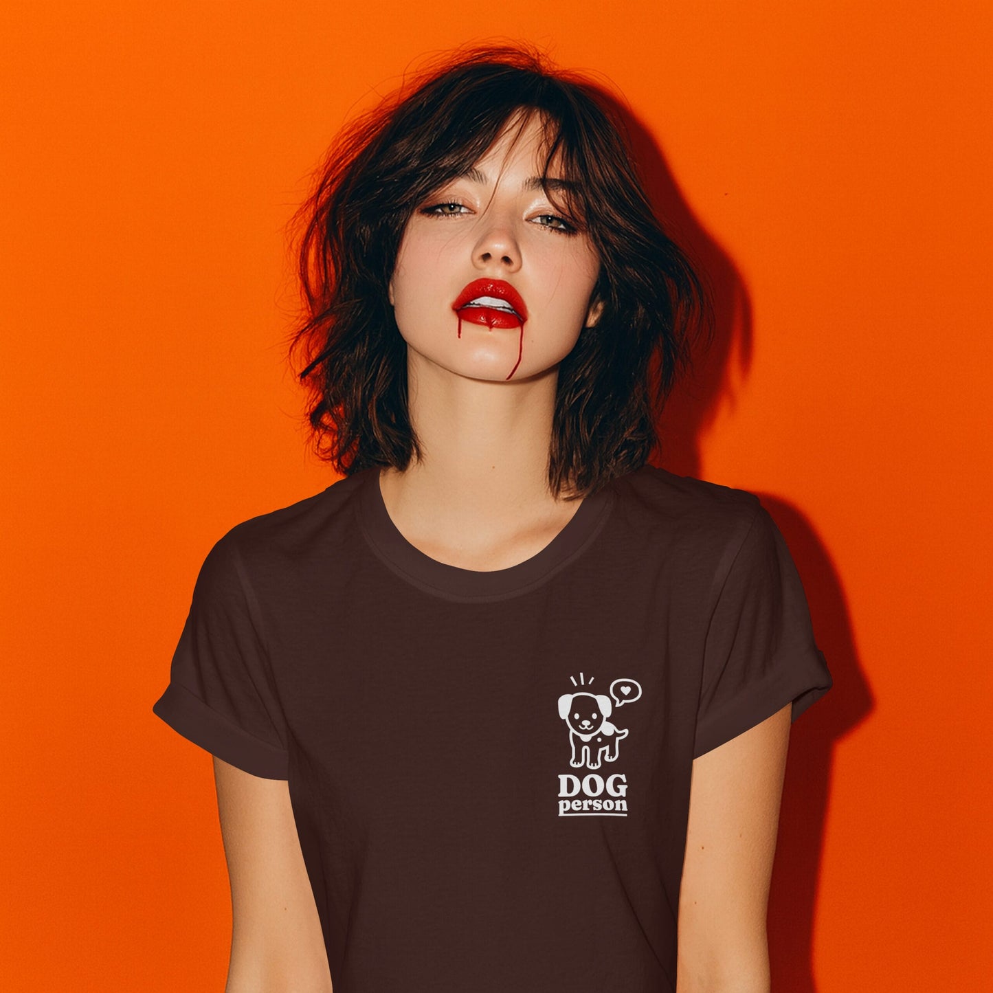 Mad Koffee Dog Person - Oversized Drop Shoulder T-shirt