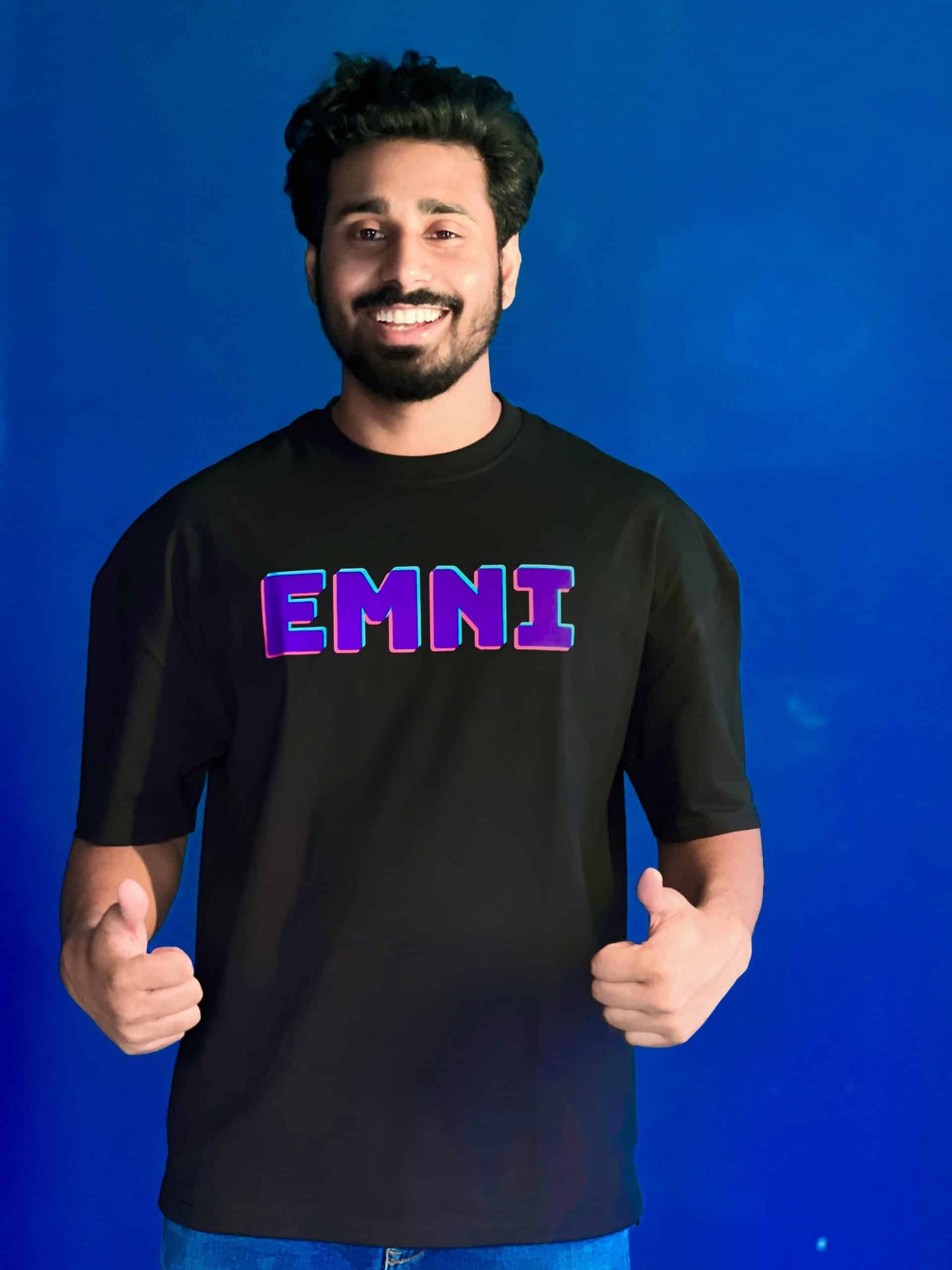 Mad Koffee EMNI X MAD KOFFEE Merch 2 - Oversized Drop shoulder T-shirt
