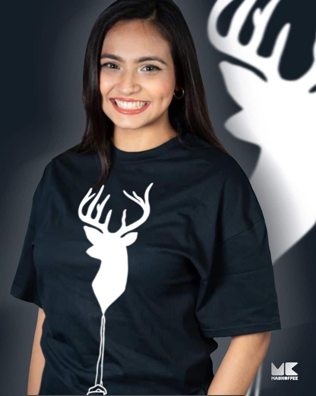 Mad Koffee Oversized T-shirts Unicorn- Oversized Drop Shoulder T-shirt