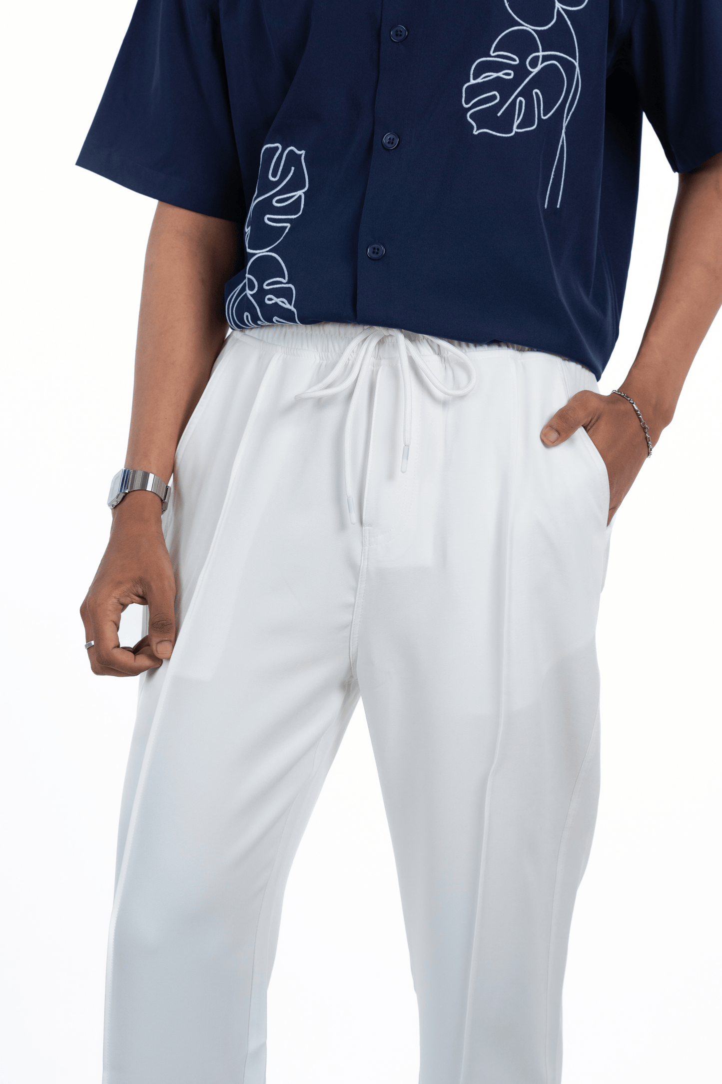 Mad Koffee Pant DeskToDinner Pants – Arctic White