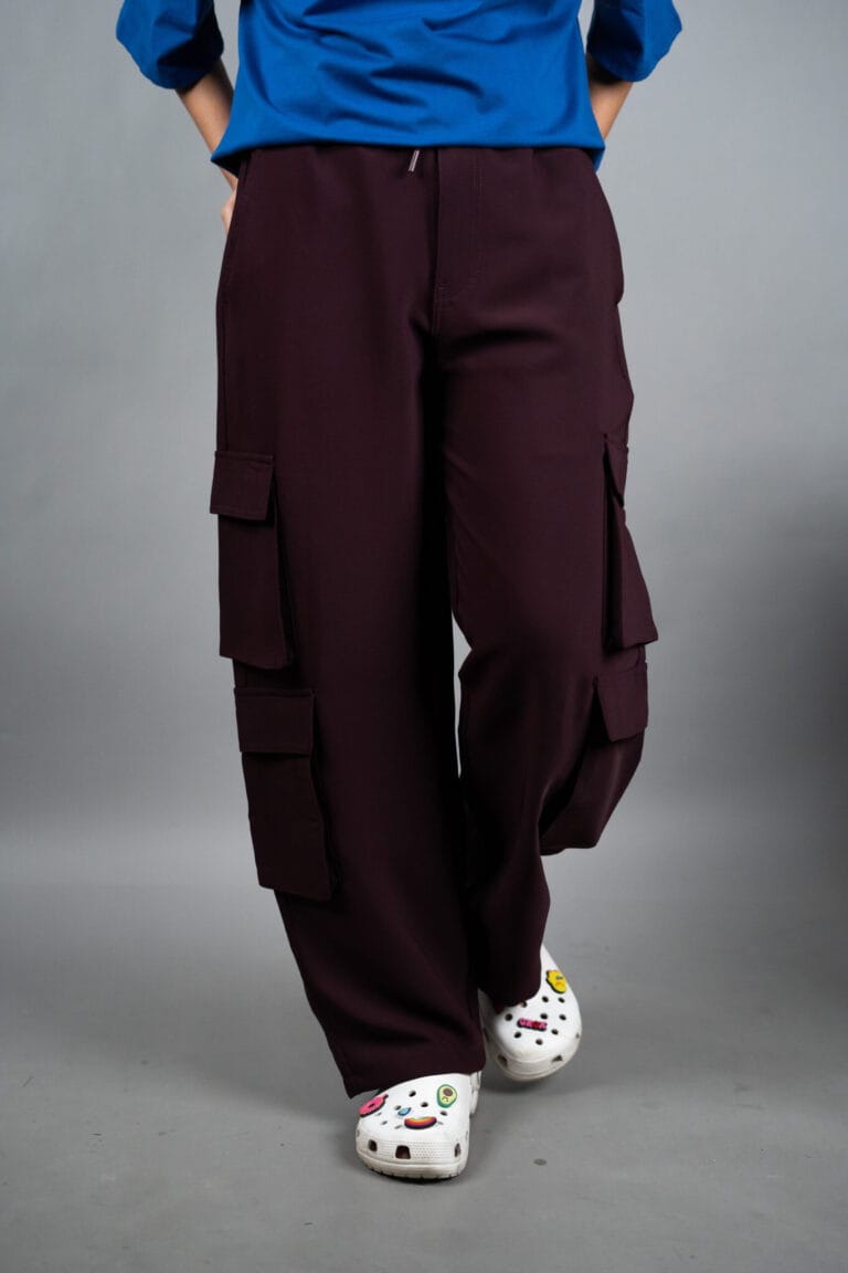 Mad Koffee Pants 8 Pocket Baggies – Dried Rose