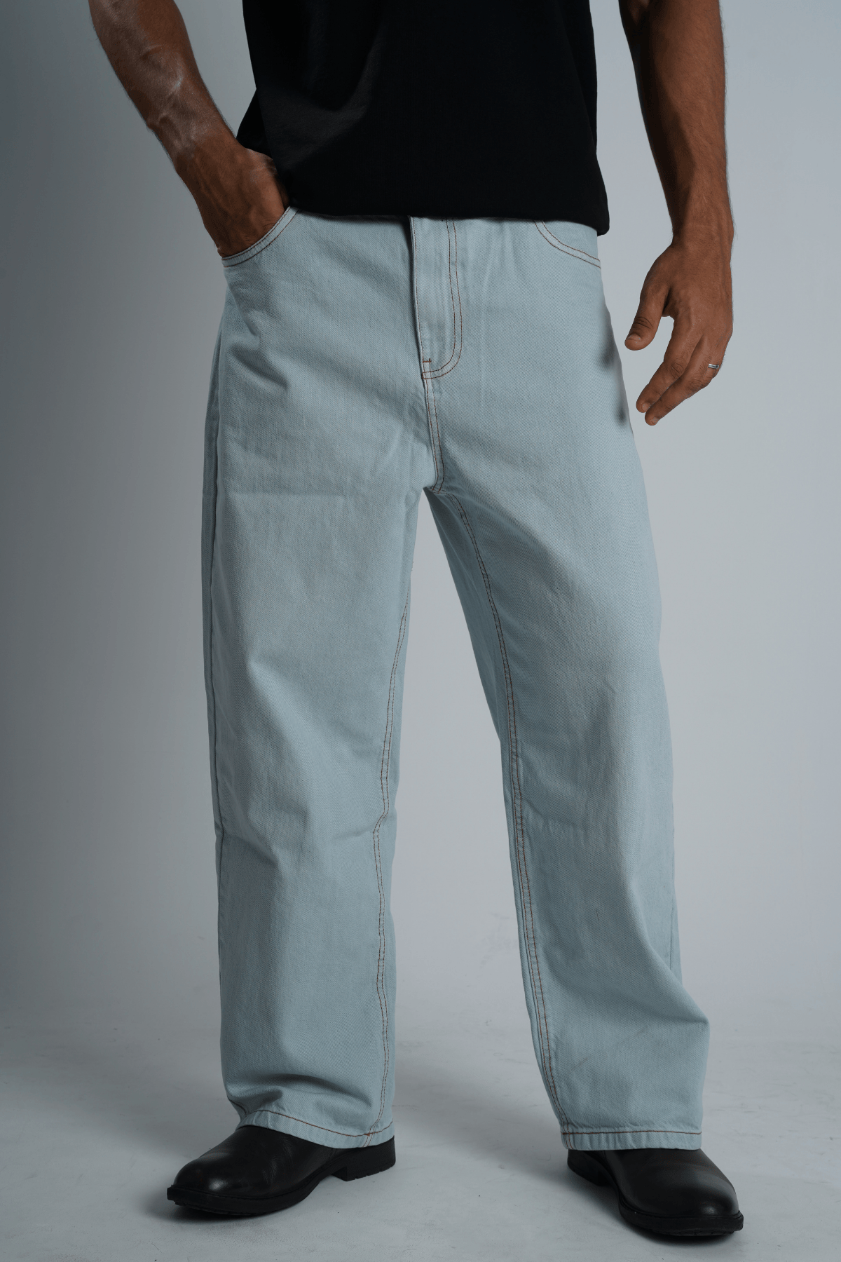 Mad Koffee Pants Mad Denim – Light Blue