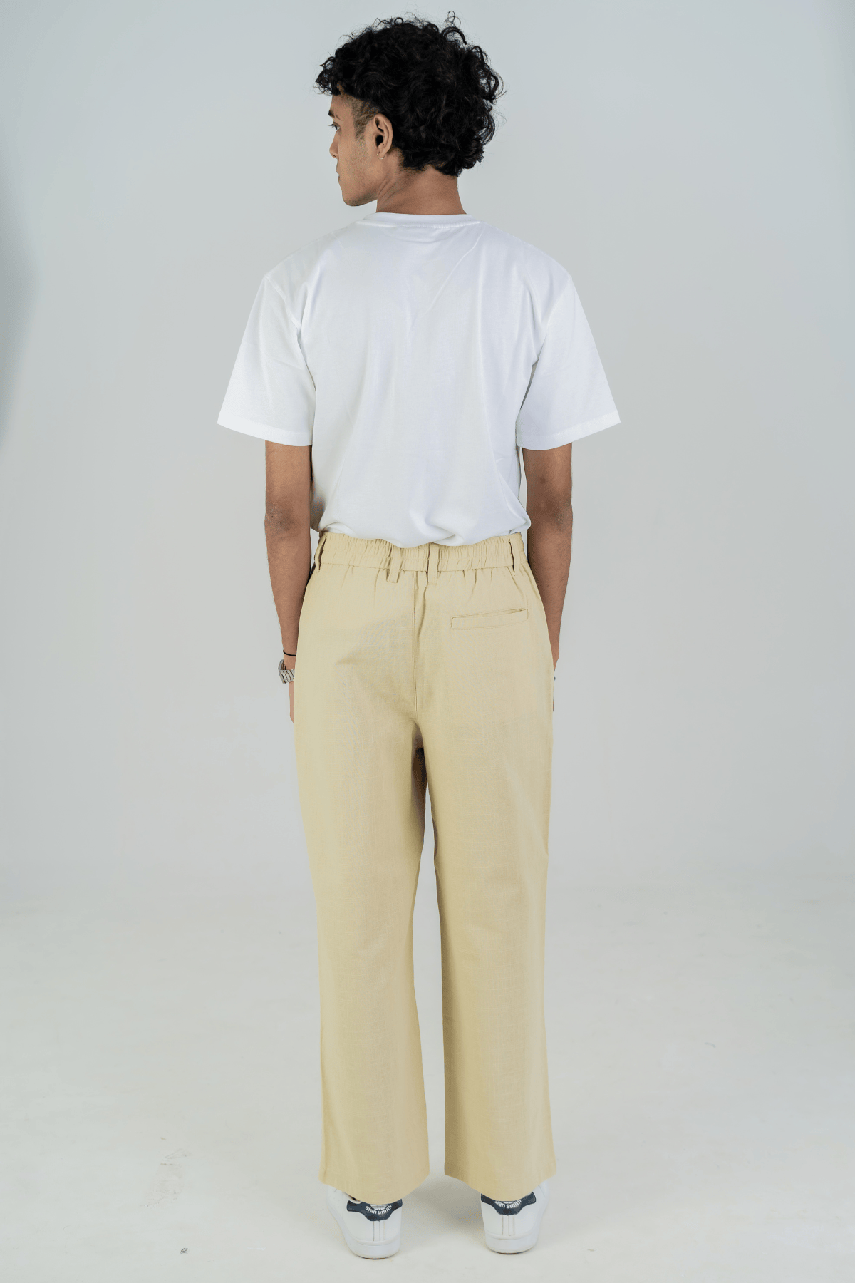 Mad Koffee Pants Remi Cotton Relaxed Fit Pant - Beige