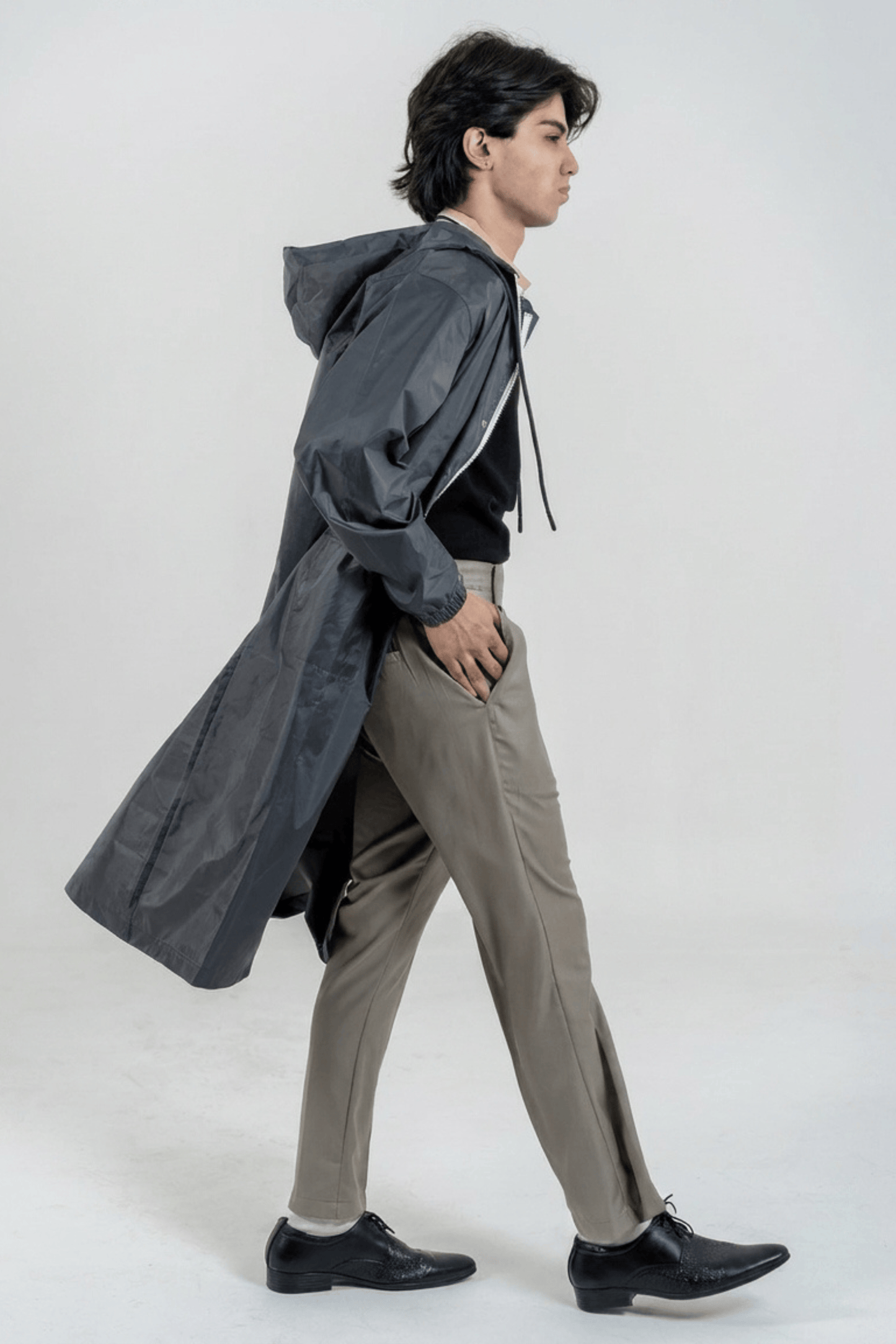 Mad Koffee Raincoat - Stormcloud