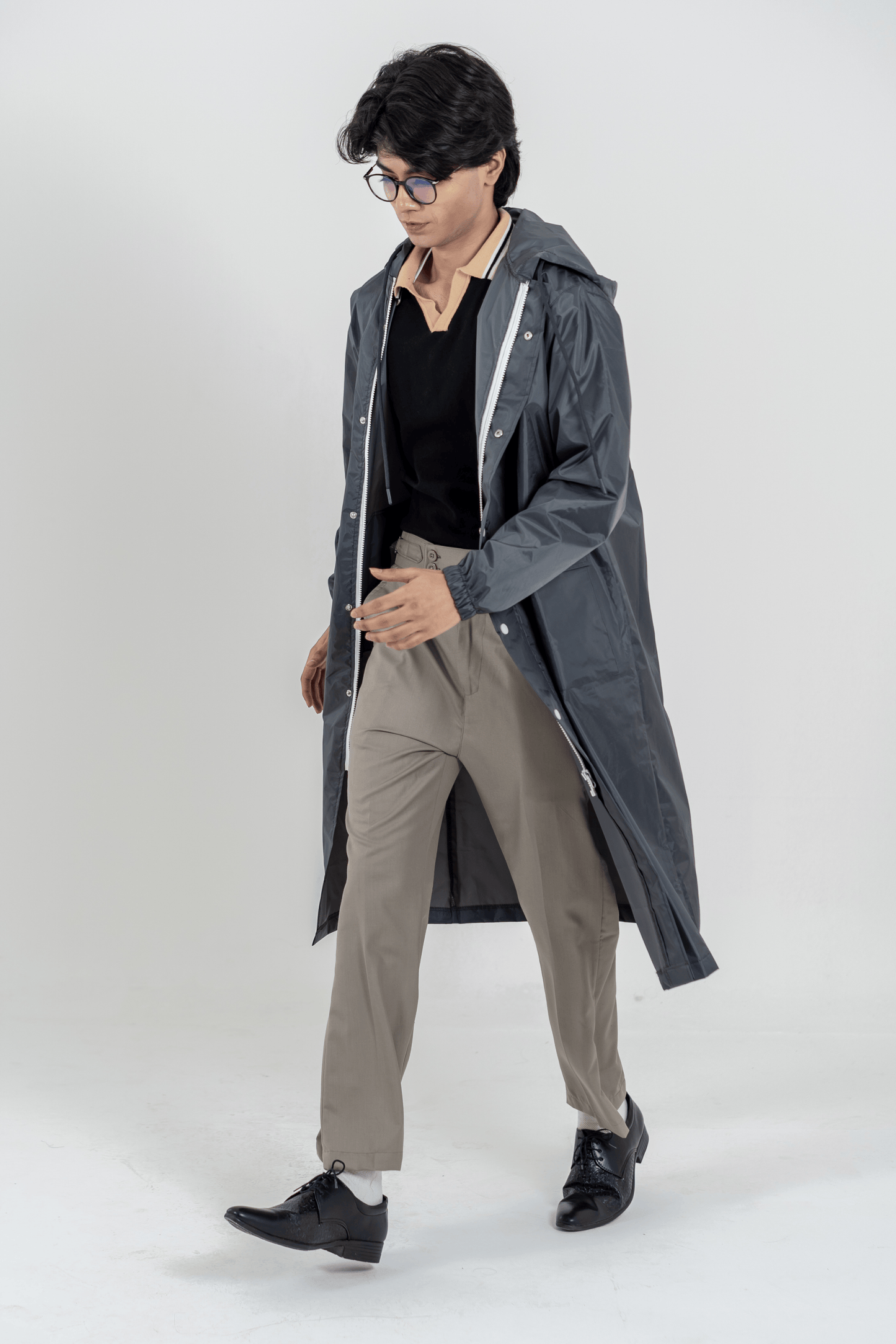 Mad Koffee Raincoat - Stormcloud