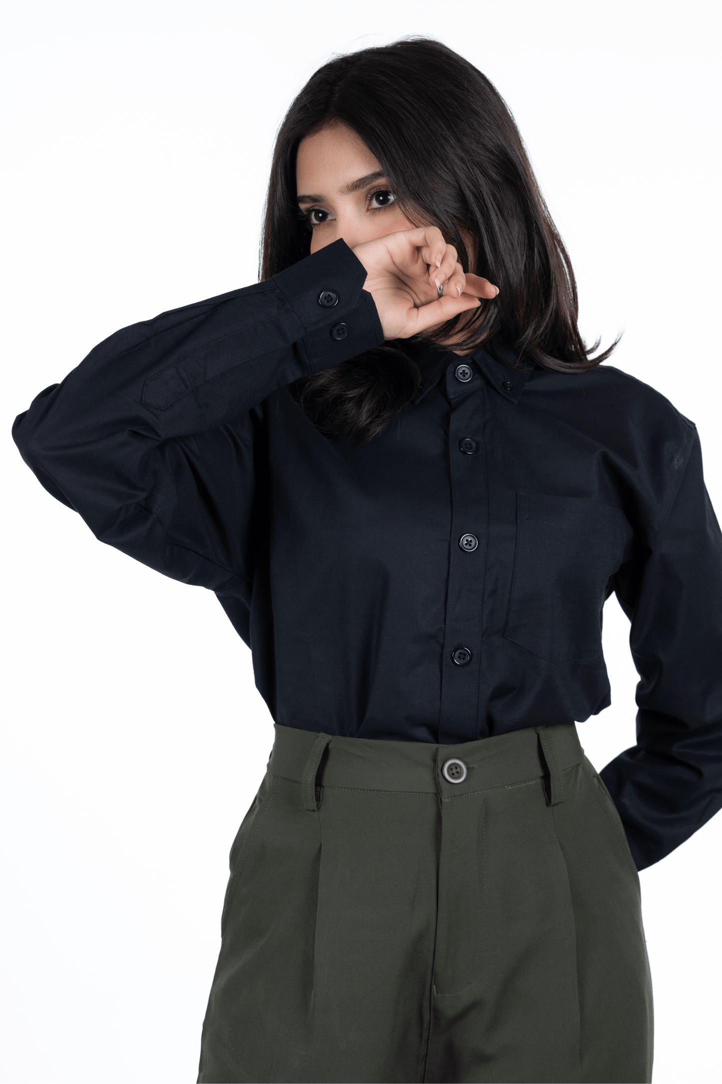 Mad Koffee Shirts Button-Down Oxford Shirt – Carbon Black