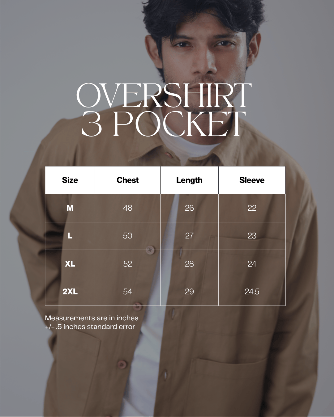 Mad Koffee Shirts Overshirt 3 Pocket - Mauve Brown