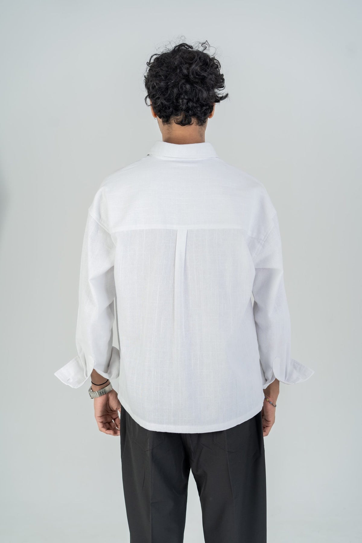 Mad Koffee Shirts Remi Cotton Boxy-Fit Shirt – Snow White