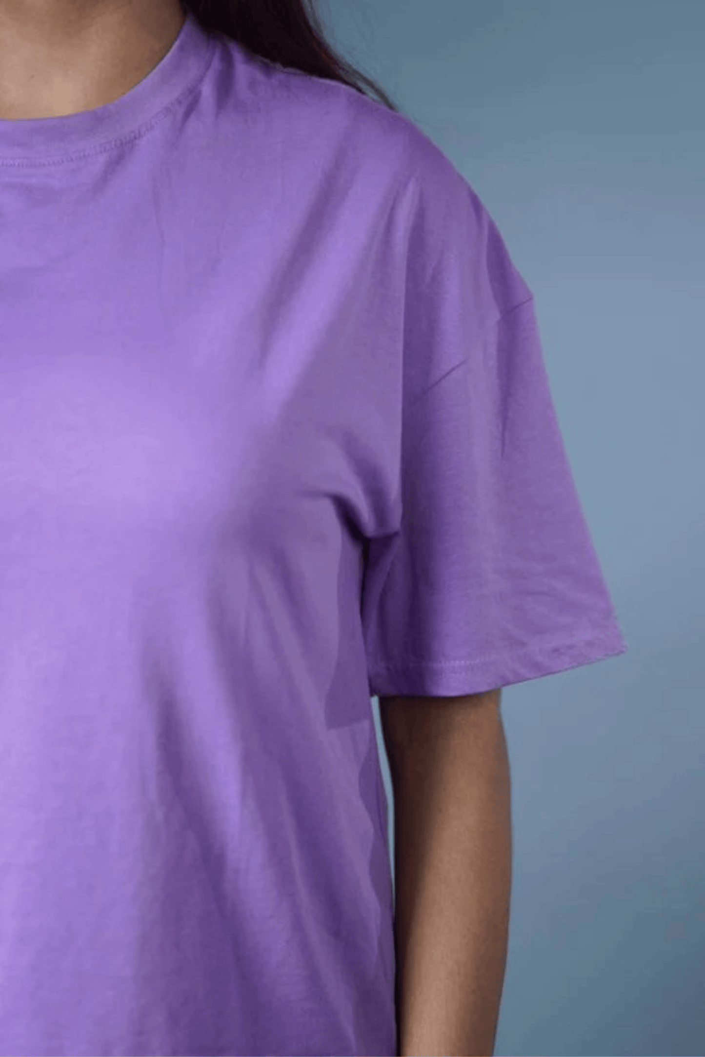 Mad Koffee T-shirt Oversized Drop Shoulder T-Shirt – Lavender