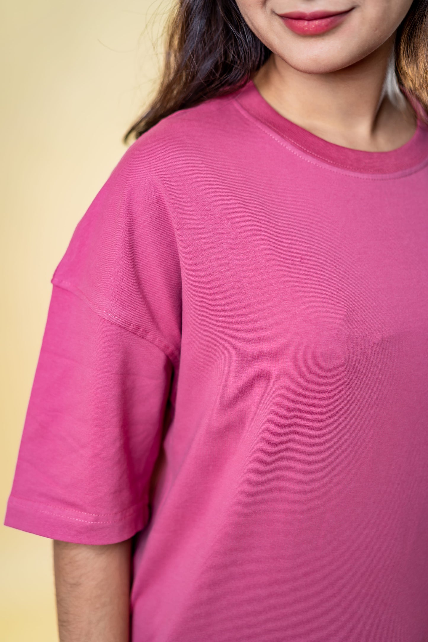 Mad Koffee T-shirt Oversized Drop Shoulder T-Shirt – Velvet Rose