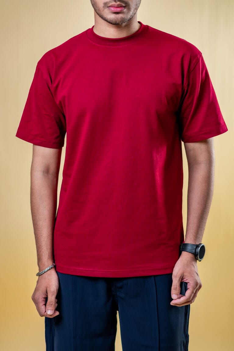 Mad Koffee T-shirt The Basics Maroon – Regular Fit T-shirt