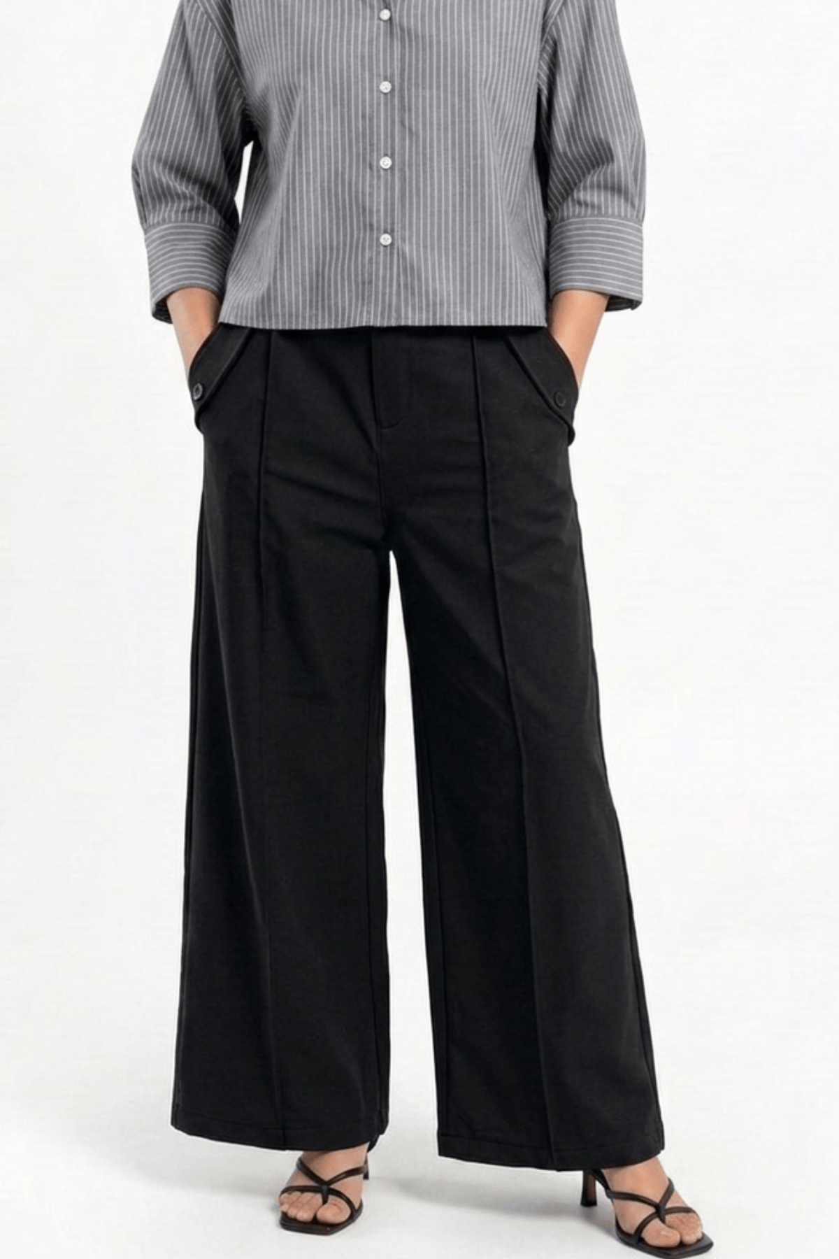Mad Koffee Women's Flared Pants - Black