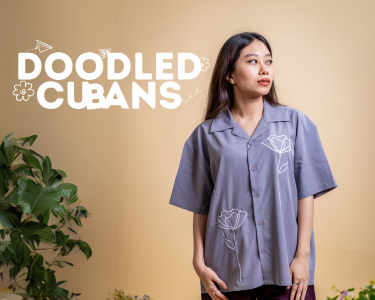 Embroidery Doodled Cubans