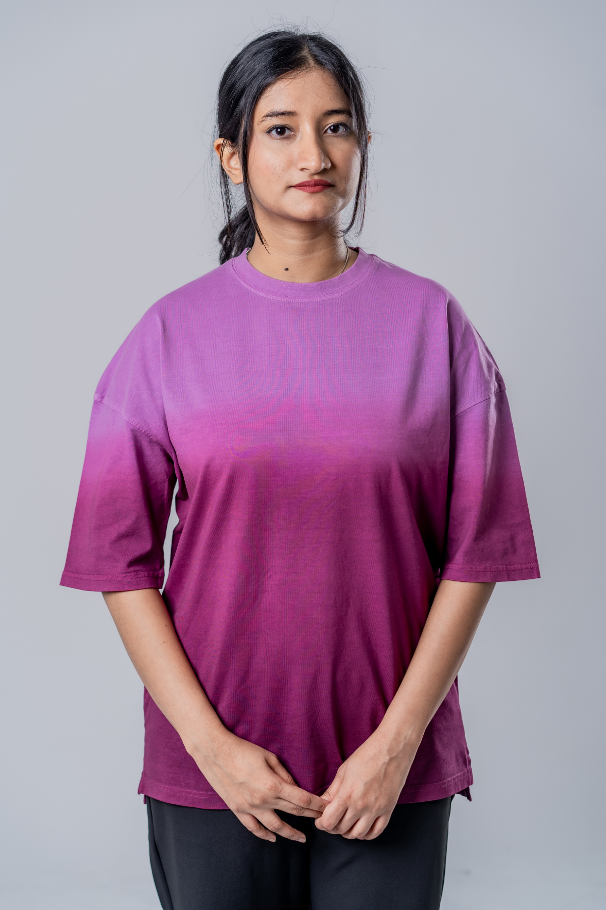 Faded-Acid Oversized Tee