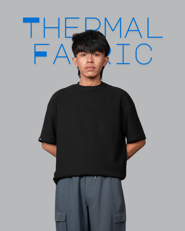 Waffle Round Neck T-shirt