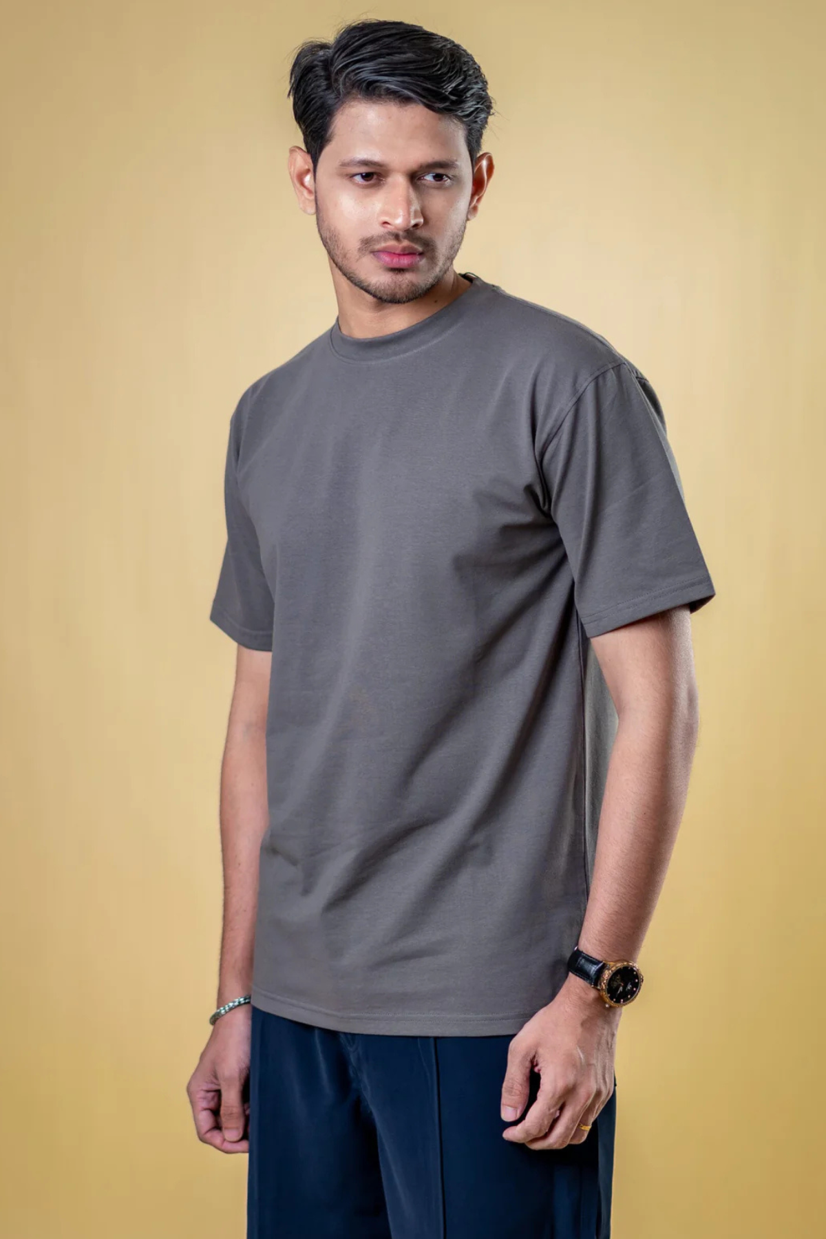 Solid Regular Fit T-shirt