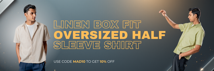 Linen Box Fit Oversized Shirt