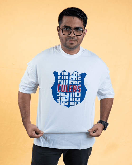 Load image 1 in gallery view. Tiki Taka Official Merchandise Printed Oversized Drop Shoulder T-Shirts for Men | Comfortable Cotton Fabric | Mad Koffee Fashion Show your passion for the game with our Tiki Taka official merchandise printed oversized drop shoulder t-shirts. Made from soft, breathable cotton fabric, these tees feature exclusive Tiki Taka designs, perfect for true football enthusiasts who love the beautiful game.